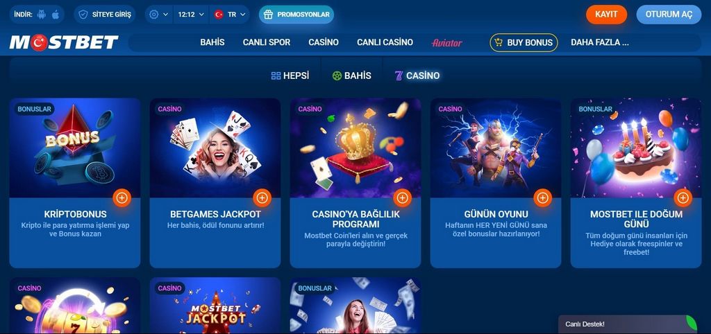 Mostbet UZ Online Casino 